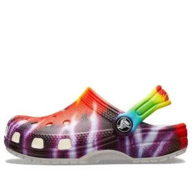Saboti clasici Tie Dye „Purple Red”