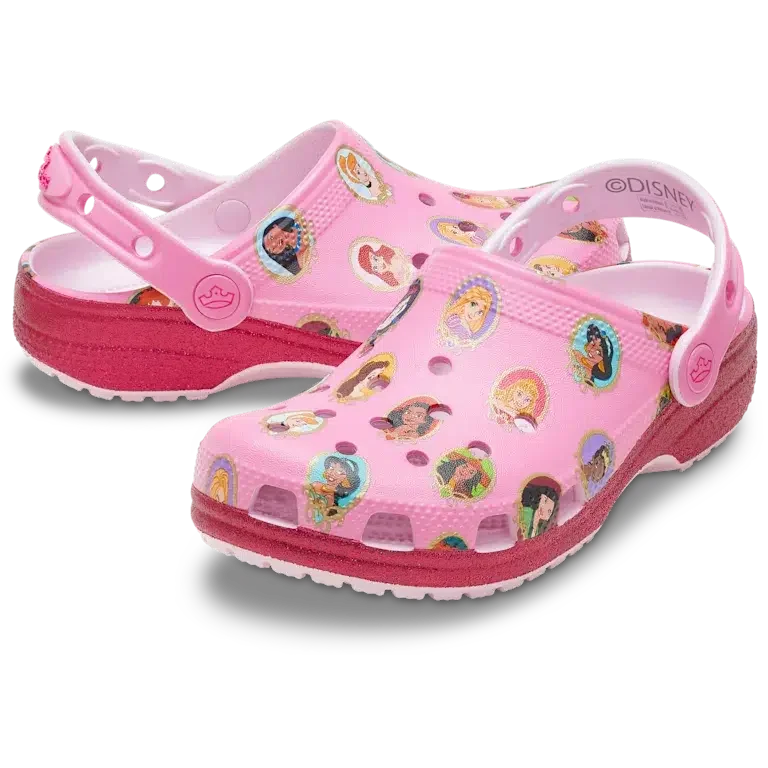 Saboti Classic Clog Disney Princess pentru copii Saboti Classic Clog Disney Princess pentru copii