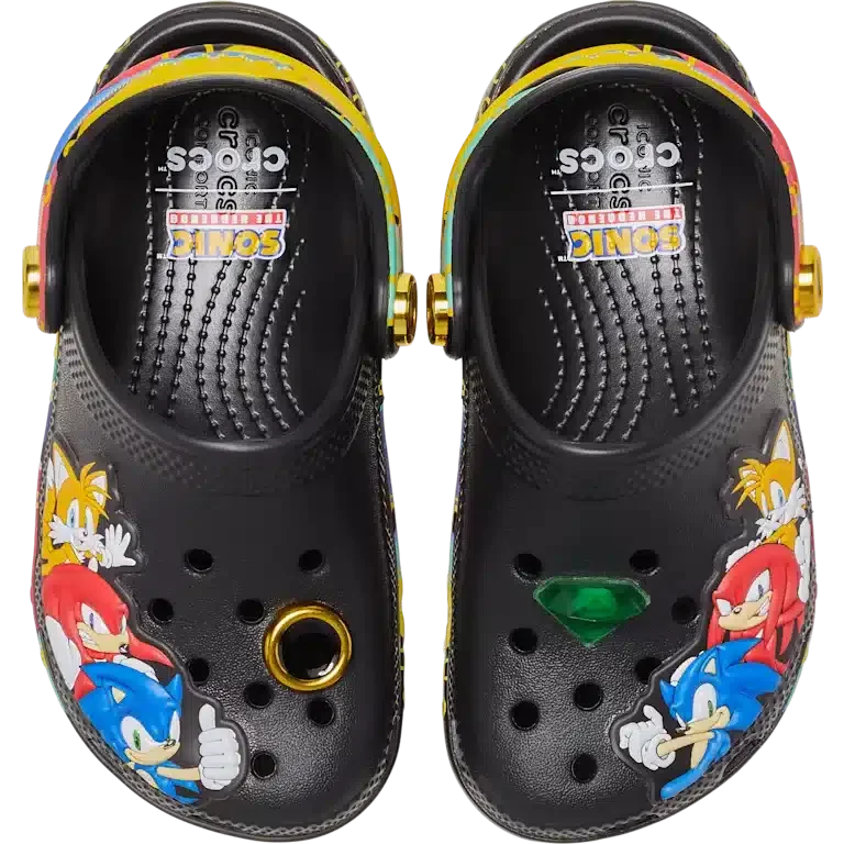Saboti Classic Clog „Sonic the Hedgehog” pentru copii mici Saboti Classic Clog „Sonic the Hedgehog” pentru copii mici