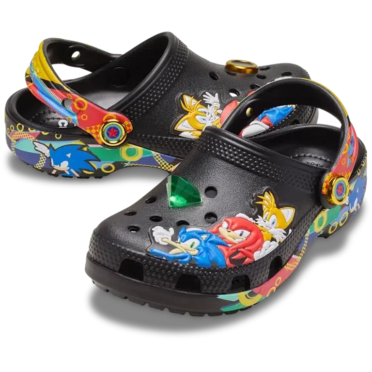 Saboti Classic Clog „Sonic the Hedgehog” pentru copii mici Saboti Classic Clog „Sonic the Hedgehog” pentru copii mici