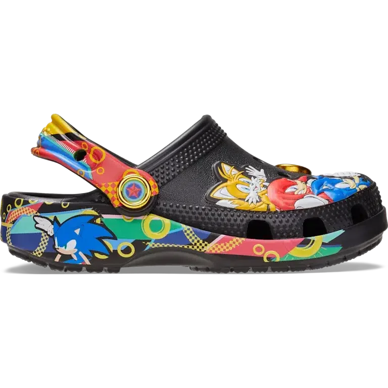 Saboti Classic Clog „Sonic the Hedgehog” pentru copii mici Saboti Classic Clog „Sonic the Hedgehog” pentru copii mici