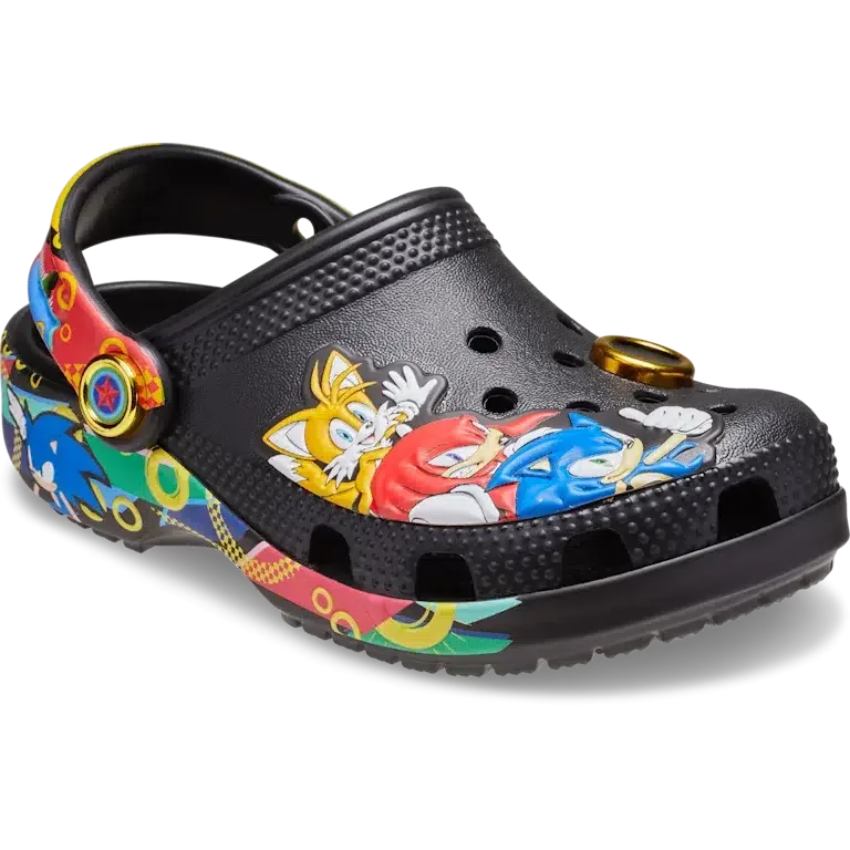 Saboti Classic Clog „Sonic the Hedgehog” pentru copii mici Saboti Classic Clog „Sonic the Hedgehog” pentru copii mici