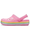 Saboti Crocband Rainbow Glitter „Roz”