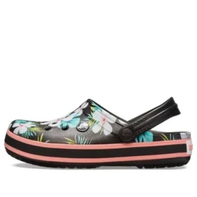 Saboti Crocband Seasonal Graphic „Black White Pink”