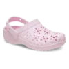 Sabotul clasic pentru copii cu decupaje florale Sabotul clasic pentru copii cu decupaje florale