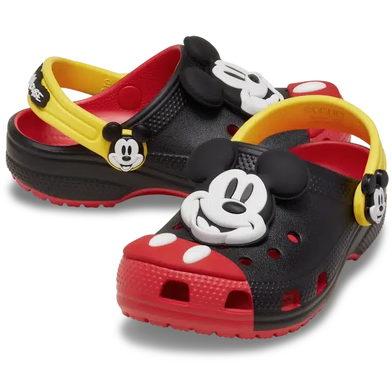 Sabotul Classic Clog Mickey Mouse pentru copii mici Sabotul Classic Clog Mickey Mouse pentru copii mici