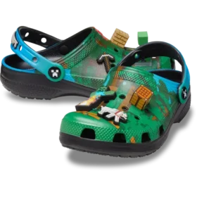 Sabotul Classic Clog Minecraft pentru copii