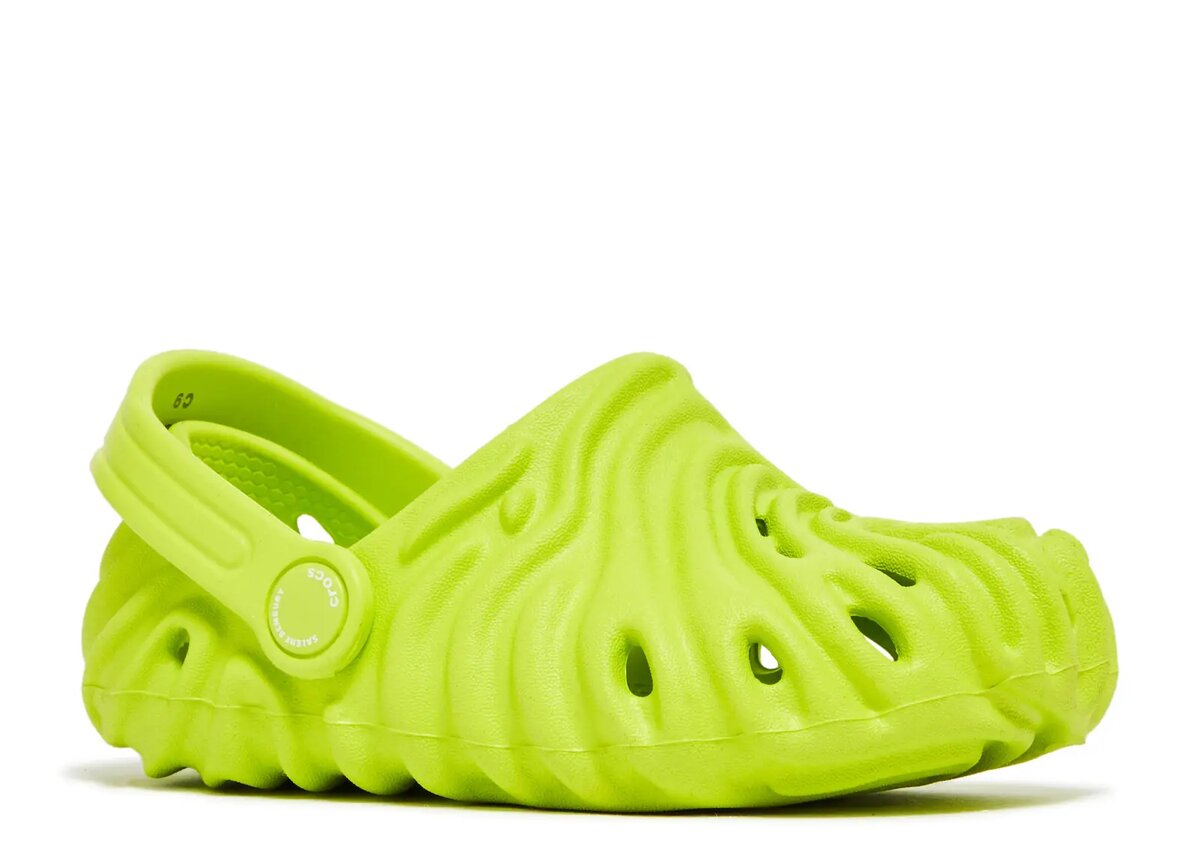 Salehe Bembury x Pollex Clog pentru copii mici „Slime” Salehe Bembury x Pollex Clog pentru copii mici „Slime”