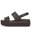Sandale Brooklyn Croco Low Espresso „Brown”
