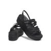 Sandale Brooklyn cu curele, negru