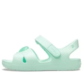 Sandale clasică cu curele încrucișate „Mint Green”