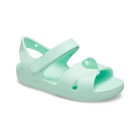 Sandale clasică cu curele încrucișate „Mint Green”