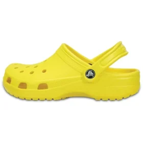 Sandale clasice Crocs Beach unisex, galben strălucitor