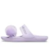 Sandale clasice fără șireturi cu blană „Lilac”