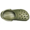 Sandale clasice unisex de plajă, verde armată