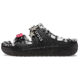 Sandale Classic Cozzzy Disco Glitter „Negru”