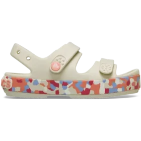 Sandale Crocband™ Cruiser Glow Confetti Band pentru copii mici