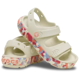 Sandale Crocband™ Cruiser Glow Confetti Band pentru copii mici