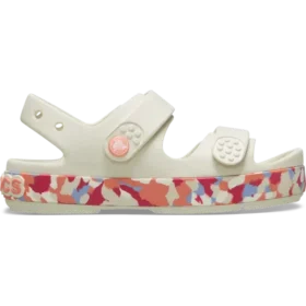 Sandale Crocband™ Cruiser Glow Confetti pentru copii.