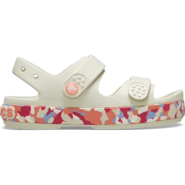 Sandale Crocband™ Cruiser Glow Confetti pentru copii. Sandale Crocband™ Cruiser Glow Confetti pentru copii.