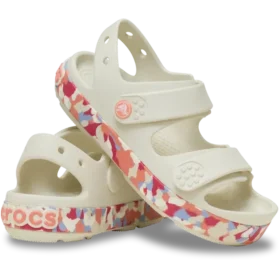 Sandale Crocband™ Cruiser Glow Confetti pentru copii.