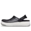 Sandale cu talpă groasă Full Force, negru-alb, unisex