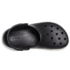 Sandale cu talpă groasă Full Force, negru-alb, unisex