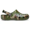 Sandale de plajă cu camuflaj verde armat