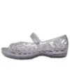 Sandale Isabella Glitter cu vârf deschis „Silver”