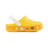Sandale mici de plajă Crocs galbene