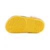 Sandale mici de plajă Crocs galbene