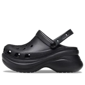 sandale mici whale retro crocs cu talp groas negre 1 280x280 - Sandale mici Whale Retro Crocs cu talpă groasă, negre