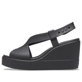 Sandale sportiva antiderapante Brooklyn Cozy, nera