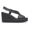 Sandale sportiva antiderapante Brooklyn Cozy, nera