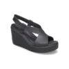 Sandale sportiva antiderapante Brooklyn Cozy, nera