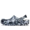 Sandale unisex Beach Marbled „Black White”