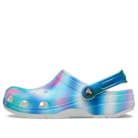 Sandale unisex colorata Crocs Beach, multicolore, albe