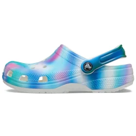 Sandale unisex colorata Crocs Beach, multicolore, albe