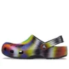 Sandale unisex colorata Crocs Beach, multicolore, negru