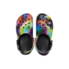 Sandale unisex colorata Crocs Beach, multicolore, negru