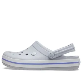 Sandale unisex Crocband ușoare și rezistente la uzură, de culoare gri