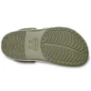 Sandale unisex cu imprimeu camuflaj verde