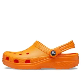 Sandale unisex de plajă portocaliu strălucitor