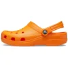 Sandale unisex de plajă portocaliu strălucitor