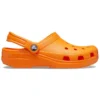 Sandale unisex de plajă portocaliu strălucitor