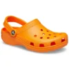 Sandale unisex de plajă portocaliu strălucitor