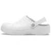 Sandale unisex de sport cu pantofi fără toc Ralen Outdoor, albe