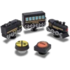 Set de 5 brelocuri Jibbitz „3D Train” Set de 5 brelocuri Jibbitz „3D Train”