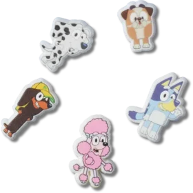 Set de 5 brelocuri Jibbitz Bluey