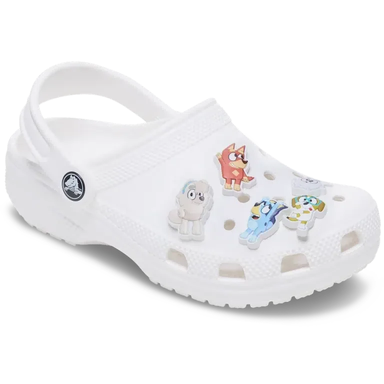 Set de 5 brelocuri Jibbitz™ Bluey pentru încălțăminte Set de 5 brelocuri Jibbitz™ Bluey pentru încălțăminte